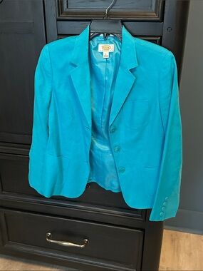 VTG Talbots Turquoise Blazer Jacket